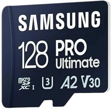 Карта пам'яті Samsung PRO Ultimate microSDXC 128GB + адаптер USB (8806094957235)