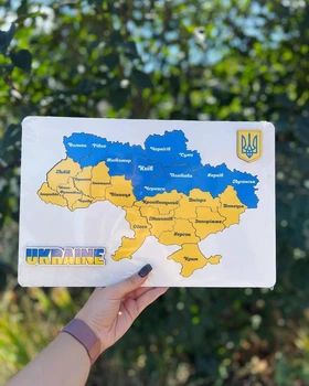 Пазл Карта України 35х23 см
