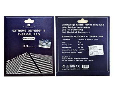 Термопрокладка Thermalright EXTREME ODYSSEY II 120x120x3мм 14.8 W/mK