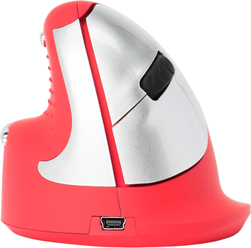 Беспроводная компьютерная мышь R-Go Tools HE ergonomic mouse Red Для левой руки