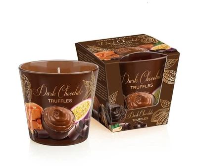 Свічка ароматизована в склі Bartek Candles Шоколадний рай 115г.