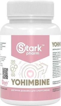 Жироспалювач йохімбін Stark Pharm Yohimbine 10 mg 100 таблеток в упаковці (VMD-1207178)