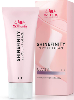 Крем-фарба без окислювача Wella Professionals Shinefinity Zero Lift Glaze 07-13 Cool Toffee Cream 60 мл (4064666057552)
