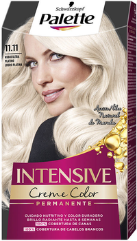 Krem farba do włosów bez utleniacza Schwarzkopf Professional Intensive Creme Color Permanente Ultra Platinum Blonde 11.11 165 ml (8410436442923)