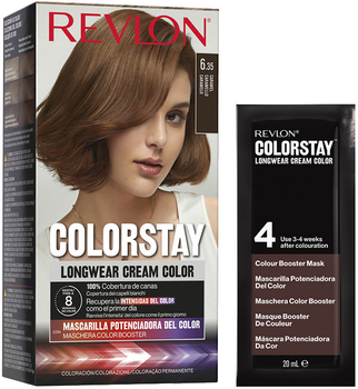 Krem farba do włosów z utleniaczem Revlon Colorstay Longwear Cream Color Caramel 6.35 165 ml (309970210601)