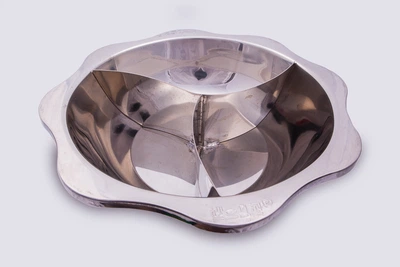 Каструля велика 3 секції для китайського самовара Хого Hot Pot 43 см 736W271