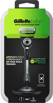 Maszynka do golenia dla mężczyzn Gillette Labs Travel z wymienną kasetą w etui podróżnym (8001090834690)