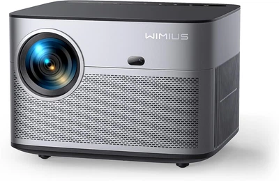 Мультимедийный проектор WiMiUS P64 Full HD 16000 Лм Wi-Fi Bluetooth с динамиками