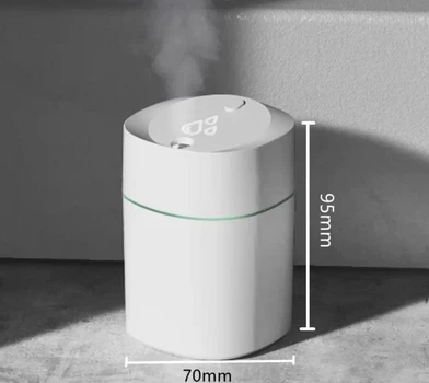 Зволожувач повітря ультразвуковий HUMIDIFIER К5 білий
