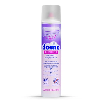 Очисник побутових кондиціонерів комплексний посилений DOMO 320 мл
