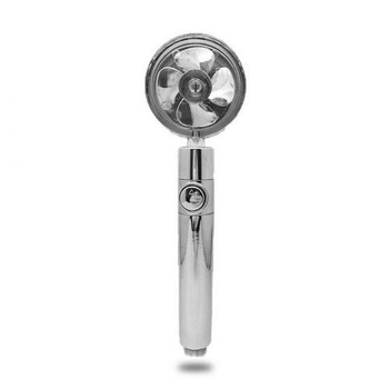 Водозберігаюча насадка для душу з вентилятором - Turbocharged shower head