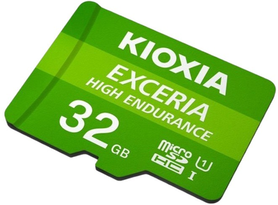 Karta pamięci Kioxia Exceria High Endurance microSDHC 32 GB Class 10 UHS-I (LMHE1G032GG2)