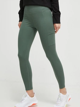 Спортивні легінси для фітнесу високі жіночі Donna Karan NY (DKNY) High Waist 7/8 Tight DP3P3249-FW7 XS Зелені (755404327436)