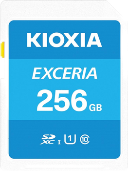 Карта памяти Kioxia Exceria SDXC 256 GB Class 10 UHS-I (LNEX1L256GG4)