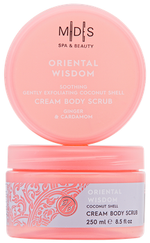 Кремовий скраб для тіла Mades Cosmetics Spa&Beauty ginger & cardamom 250 мл (8714462094621)