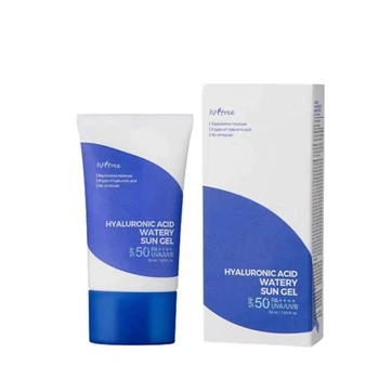 Зволожуючий сонцезахисний гель-крем Isntree Hyaluronic Acid Watery Sun Gel SPF50+ PA++++ 50 мл