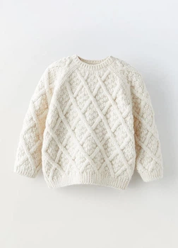 Свитер Zara 68см Белый (ZLK-3859-500-White)