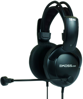 Навушники Koss SB40 Over-Ear Wired Microphone Black (194738)