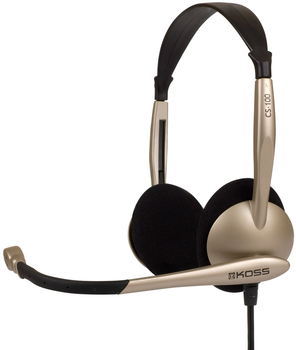 Навушники Koss CS100 BX V2 On-Ear Wired Microphone Gold Black (194811)