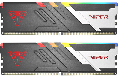 Оперативная память Patriot DDR5-6400 32768MB PC5-51200 (Kit of 2x16384) Viper Venom RGB (PVVR532G640C32K)