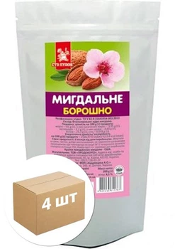 Мука миндальная ТМ "Сто пудов" 200г упаковка 4 шт (166356)
