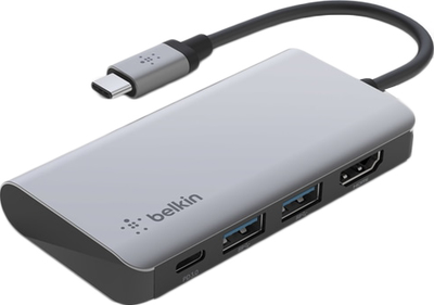 Адаптер Belkin USB-C 4 в 1 (AVC006BTSGY)