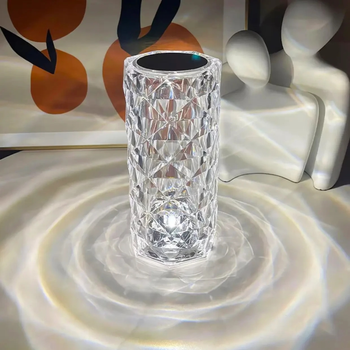 Ночник Crystal Rose Ambience 16-цветов RGB 19.5 см (SH778182)