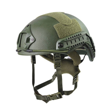 Балістичний шолом каска FAST Helmet NIJ IIIA оливковий