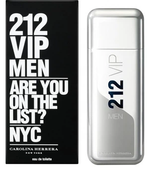 Carolina Herrera 212 Vip (чоловічі) туалетна вода 100 мл.