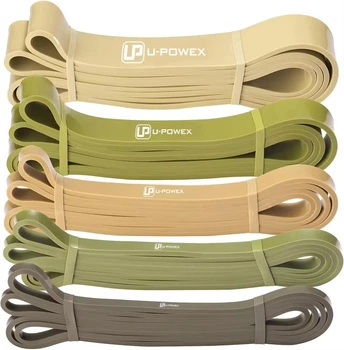 Набор из 5-ти резиновых петель с мешочком для хранения U-Powex Pull UP Band Set 4.5-57 кг