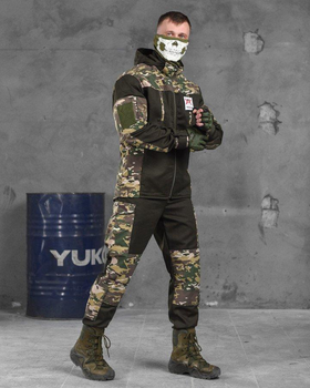 Тактичний весняний костюм Гірка M олива+мультикам (85895)
