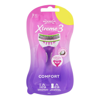 Одноразові станки для гоління Wilkinson Sword Xtreme 3 Comfort 3+1 шт (4027800510412)