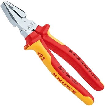 Плоскогубцы Knipex комбинированные особой прочности 200 мм (02 06 200)