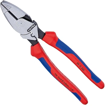 Плоскогубці електромонтера Knipex 240 мм (09 12 240)