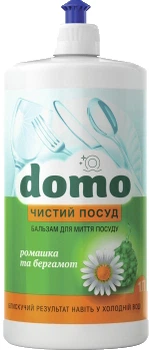Бальзам для миття посуду Xado DOMO Ромашка і бергамот 1 л (XD 36103)(4820024949620)