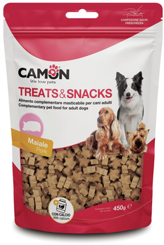 Przysmak dla psów Camon Snackbox Cookies Star Pork Calcium 450 g (8019808208947)