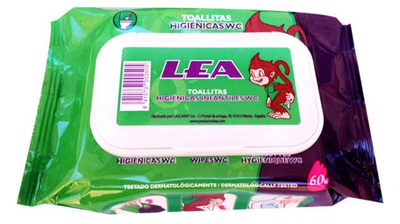 Mokre chusteczki dla dzieci  Lea Toilet Hygiene 60 szt  (8410737002505) 