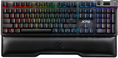 Клавіатура дротова XPG SUMMONER Cherry MX Blue US USB Black (SUMMONER4B-BKCWW)