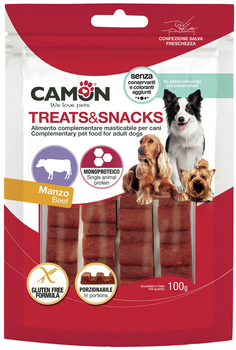 Przysmak dla psów Camon Treats and Snacks z wołowiny 100 g (8019808209470)
