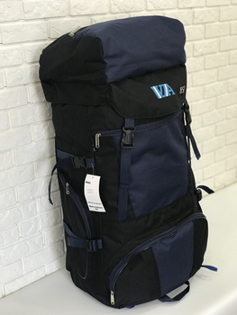 Рюкзак туристический VA T-04-3 85л, синий