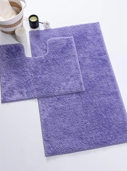 Набір килимків у ванну кімнату Confetti Unimax D.Lilac 60х100 та 60х50 см Фіолетовий