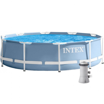 Басейн каркасний круглий 305 х 76 см 4485 літрів з фільтр насосм Intex 26702