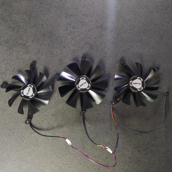 Вентилятор (кулер) Champion для видеокарт XFX RX 5700 XT THICC III Ultra Комплект 3шт (CF1010U12S)