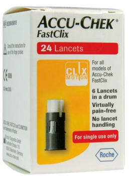 Lancety Accu-Chek Fastclix Lancets 24 szt (4015630056989)