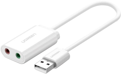 Звуковая карта Ugreen US205 USB AUX Jack TRRS (6957303831432)