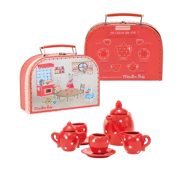 Набор посуды детский Moulin Roty 632400 Красный