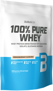 Протеїн Biotech 100% Pure Whey 1000 г Печиво з вершками (5999076238231)