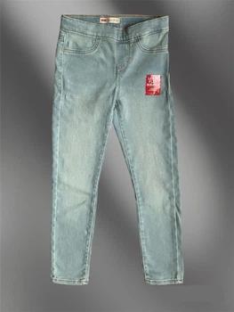 Джеггинсы Levi's 7 лет 122 см Голубые