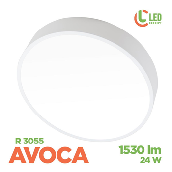 Світильник світлодіодний AVOCA LC R3055 24W CCT WH