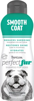 Szampon dla psów Tropiclean Perfect fur smooth coat 473 ml (0645095000179)